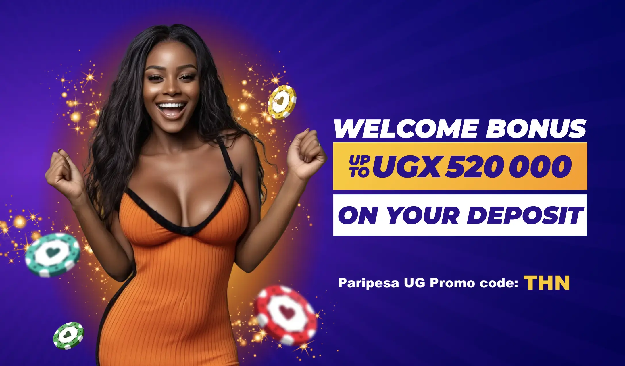 PariPesa Uganda 520,000 UGX welcome bonus WITH promo code: THN
