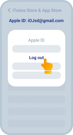 Step 11: Go to step 3 and select Sign out
