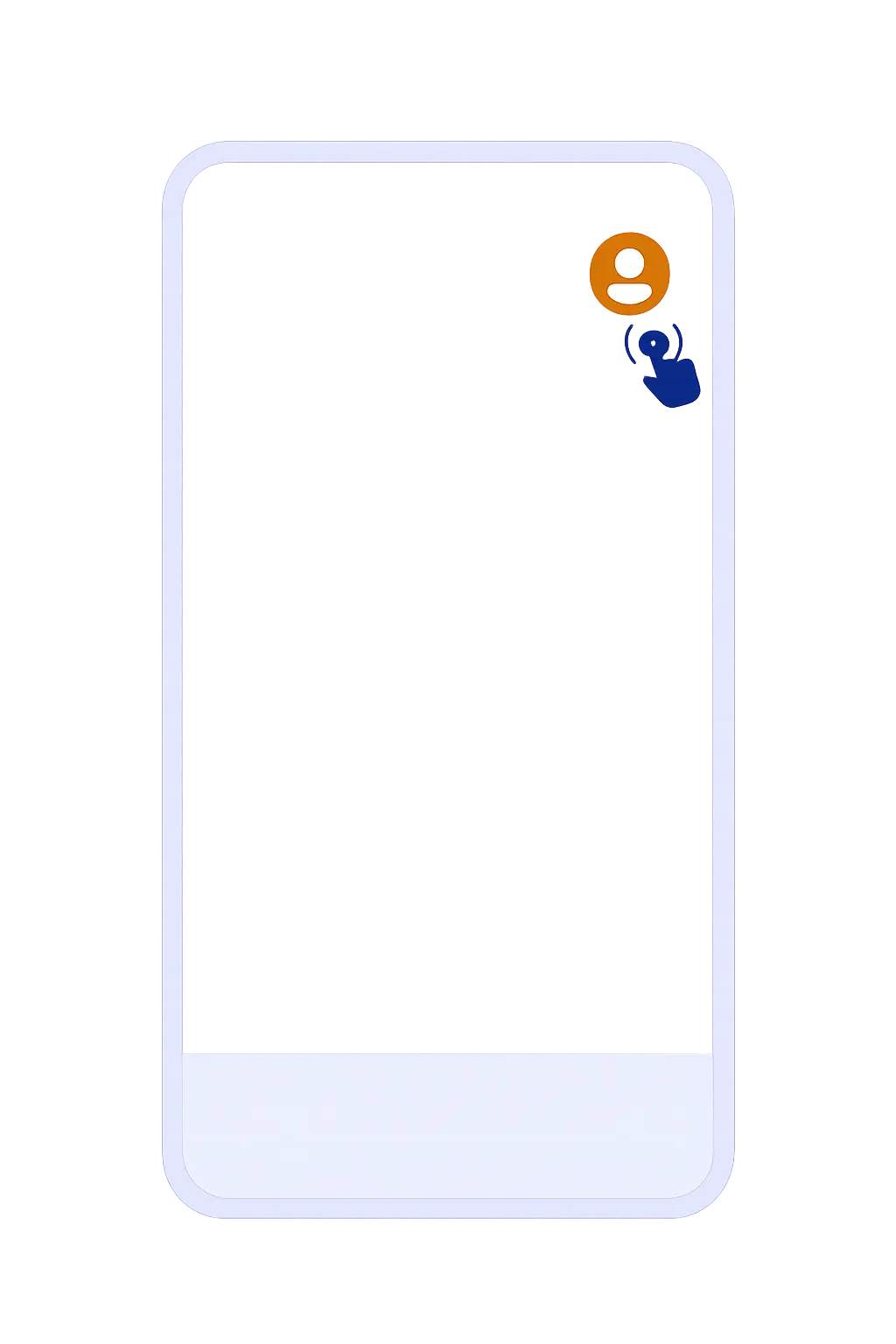 Step 2: Tap your account name