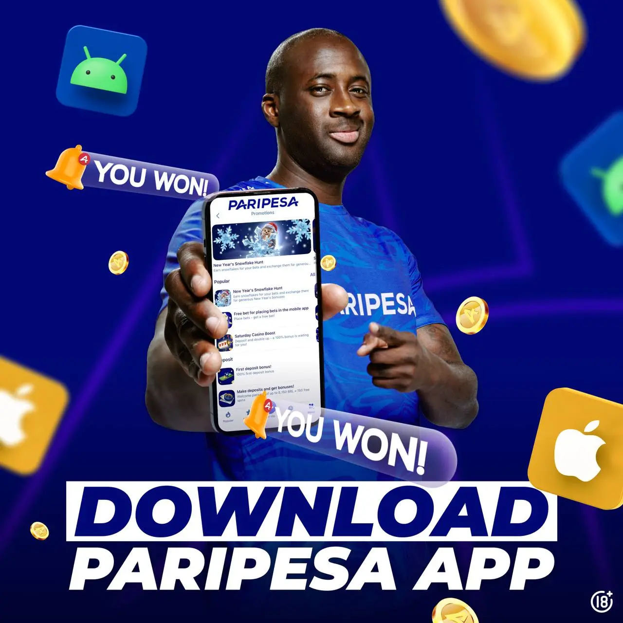 Paripesa Uganda App Yaya Toure Promo